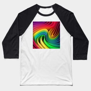 Colored Walls Baseball T-Shirt